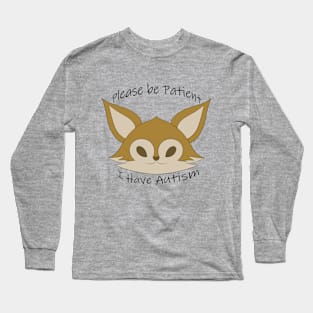 Autistic coyote Long Sleeve T-Shirt